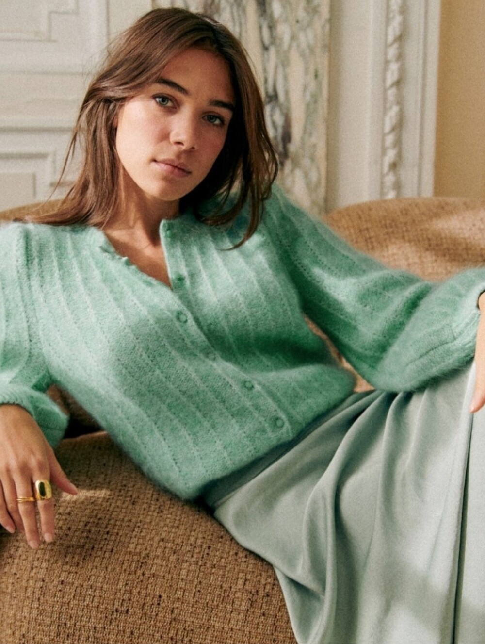 Sezane Amance Cardigan